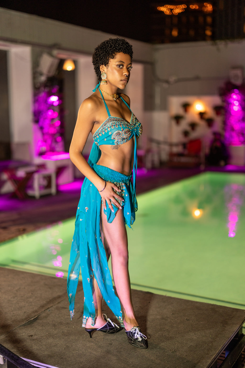 Blue Vortex butterfly set