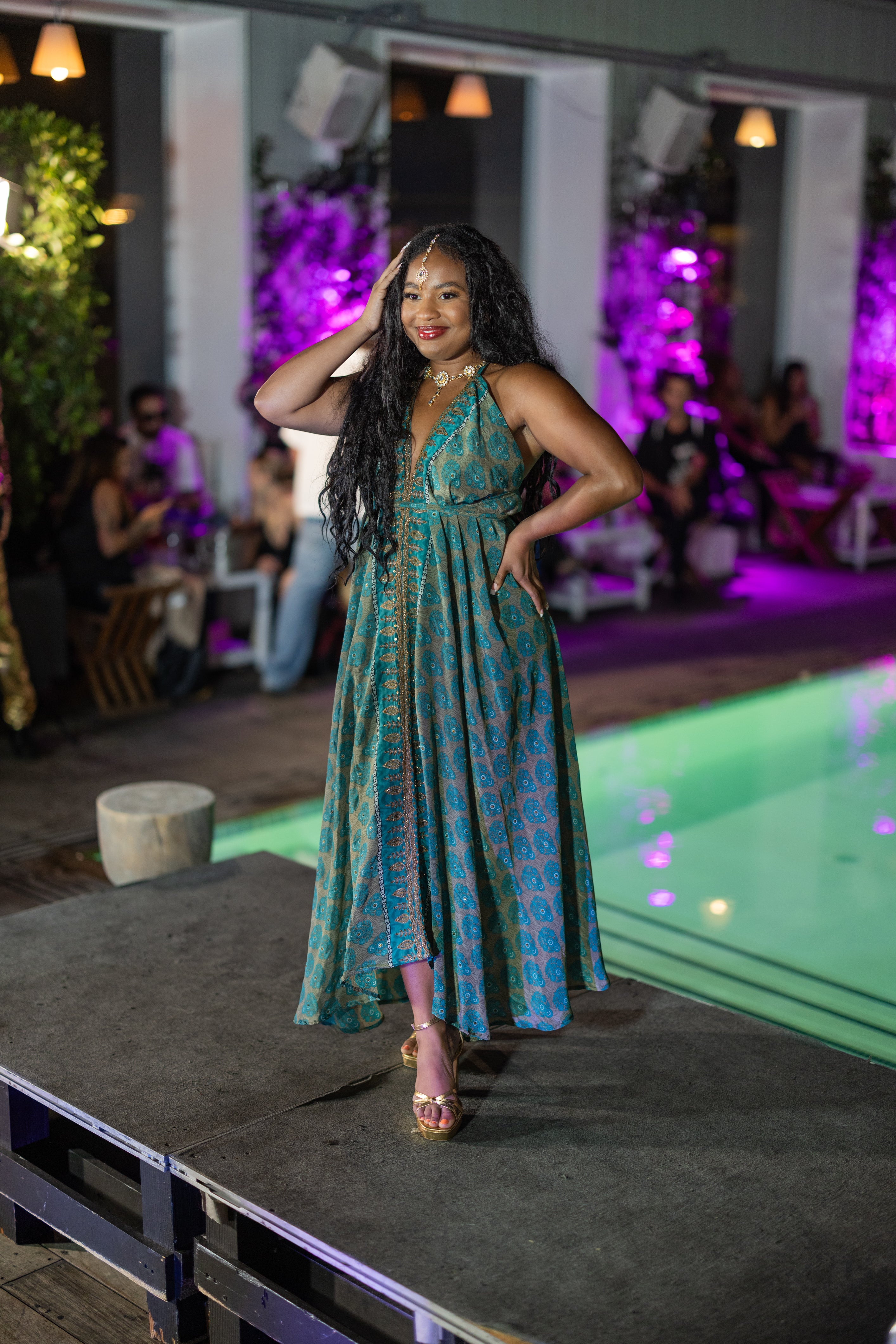 Bohemian Turquoise Magic Dress