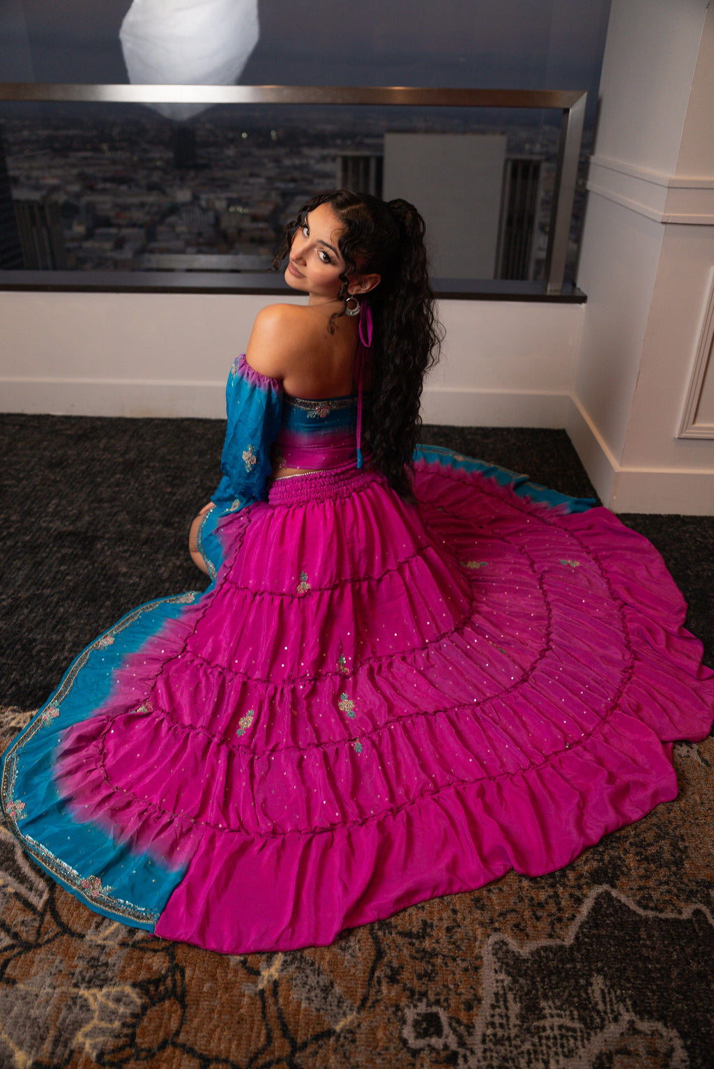 Mermaid Princess Bollywood Set