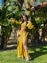 Load image into Gallery viewer, Yellow diamonds goddess set

