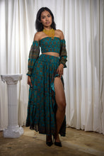 Load image into Gallery viewer, Bohemian Turquoise Bollywood Set

