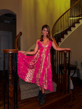 Load image into Gallery viewer, Pink Lotus Magic Dress
