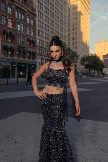 Black Diamonds Mermaid Set
