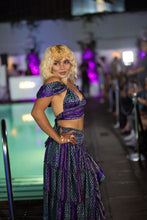 Load image into Gallery viewer, Purple Kaleidoscope Bollywood Set
