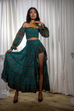 Load image into Gallery viewer, Bohemian Turquoise Bollywood Set
