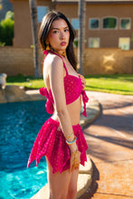 Load image into Gallery viewer, Pink Velvet Jungle Set

