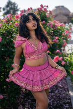 Load image into Gallery viewer, Bohemian Aurora Mini Skirt Set
