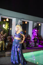 Load image into Gallery viewer, Purple Kaleidoscope Bollywood Set
