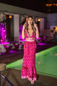 Amber Rose Sharara Pants Set