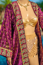 Load image into Gallery viewer, Amethyst Excellence Velvet Kimono
