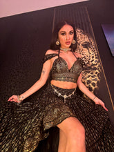 Load image into Gallery viewer, Black Lotus Bollywood Set (PLUS SIZE)
