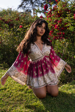 Load image into Gallery viewer, White Lily Mini Babydoll Dress
