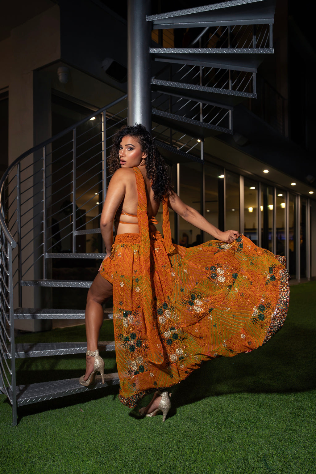 Kundalini Bandhani Sun Mini Bollywood Set