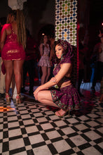Load image into Gallery viewer, Cosmic Garden Mini Skirt Set
