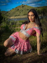 Load image into Gallery viewer, Bubblegum princess micro mini skirt
