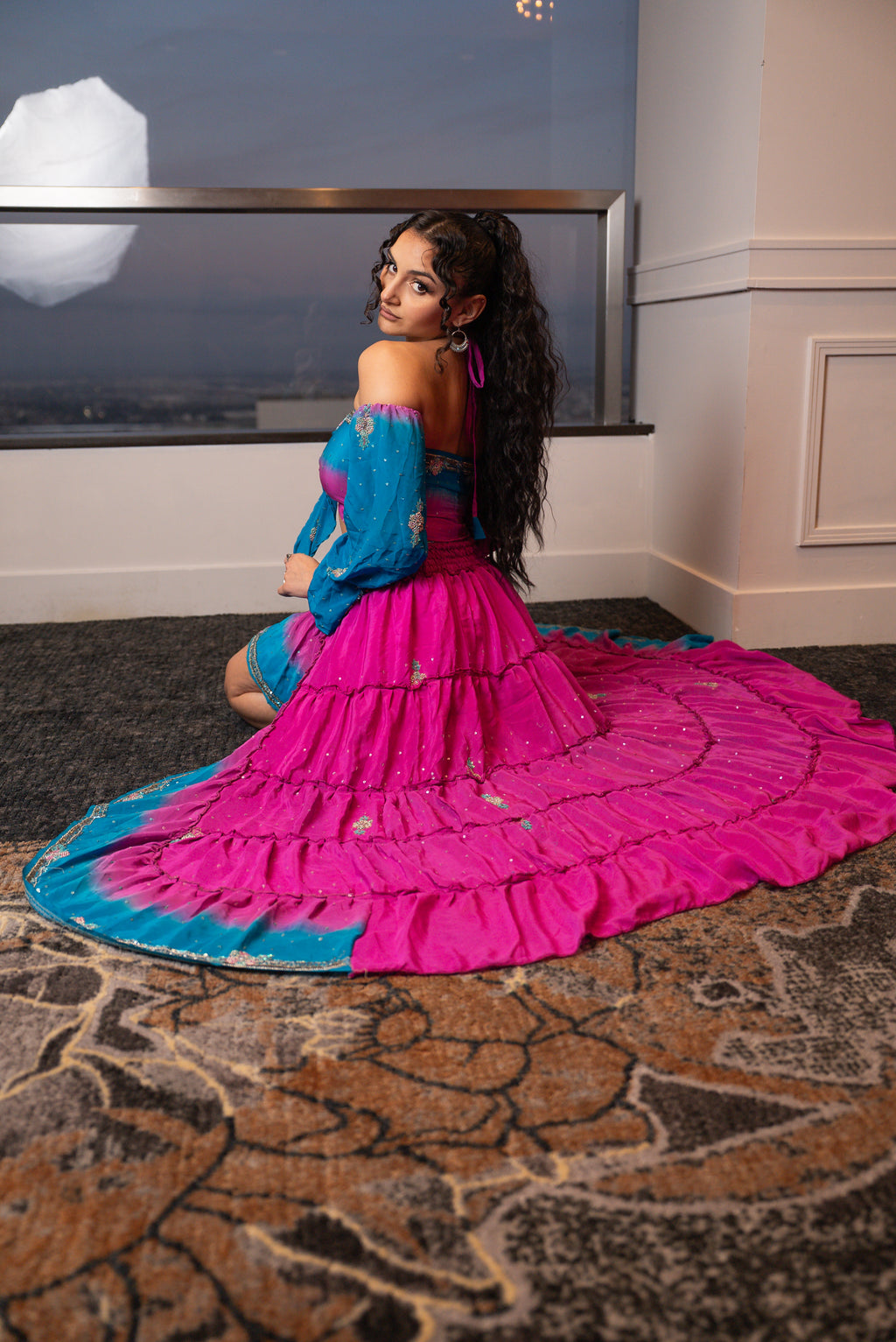 Mermaid Princess Bollywood Set