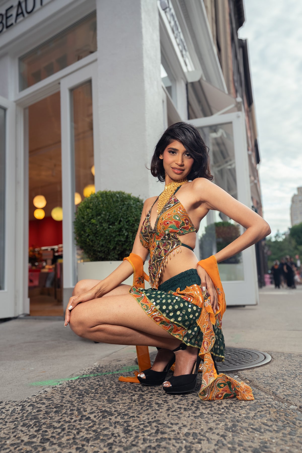 Emerald Sun Shakti Mini Skirt Set