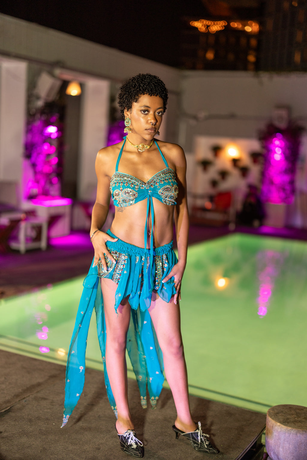 Blue Vortex butterfly set