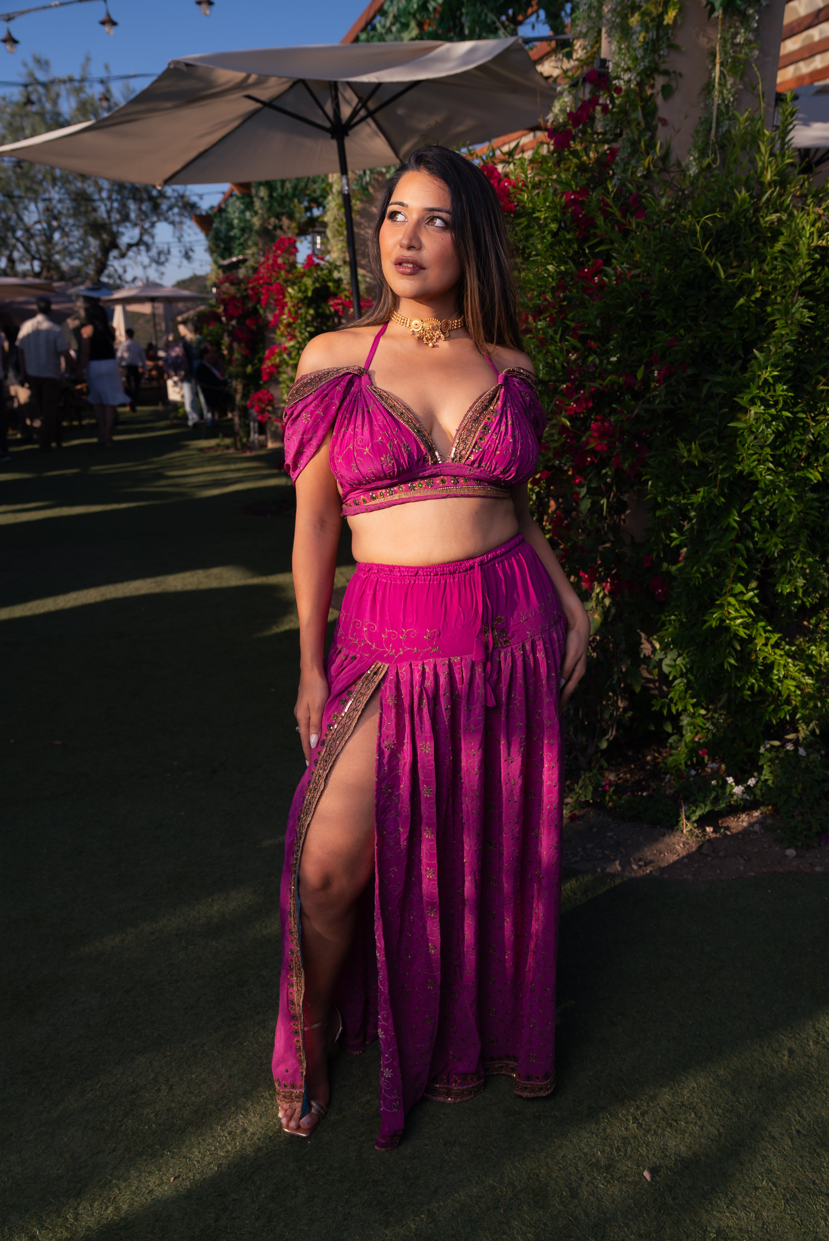 Violet Frequency Goddess Set