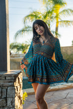 Load image into Gallery viewer, Aztec Azula Mini Babydoll Dress
