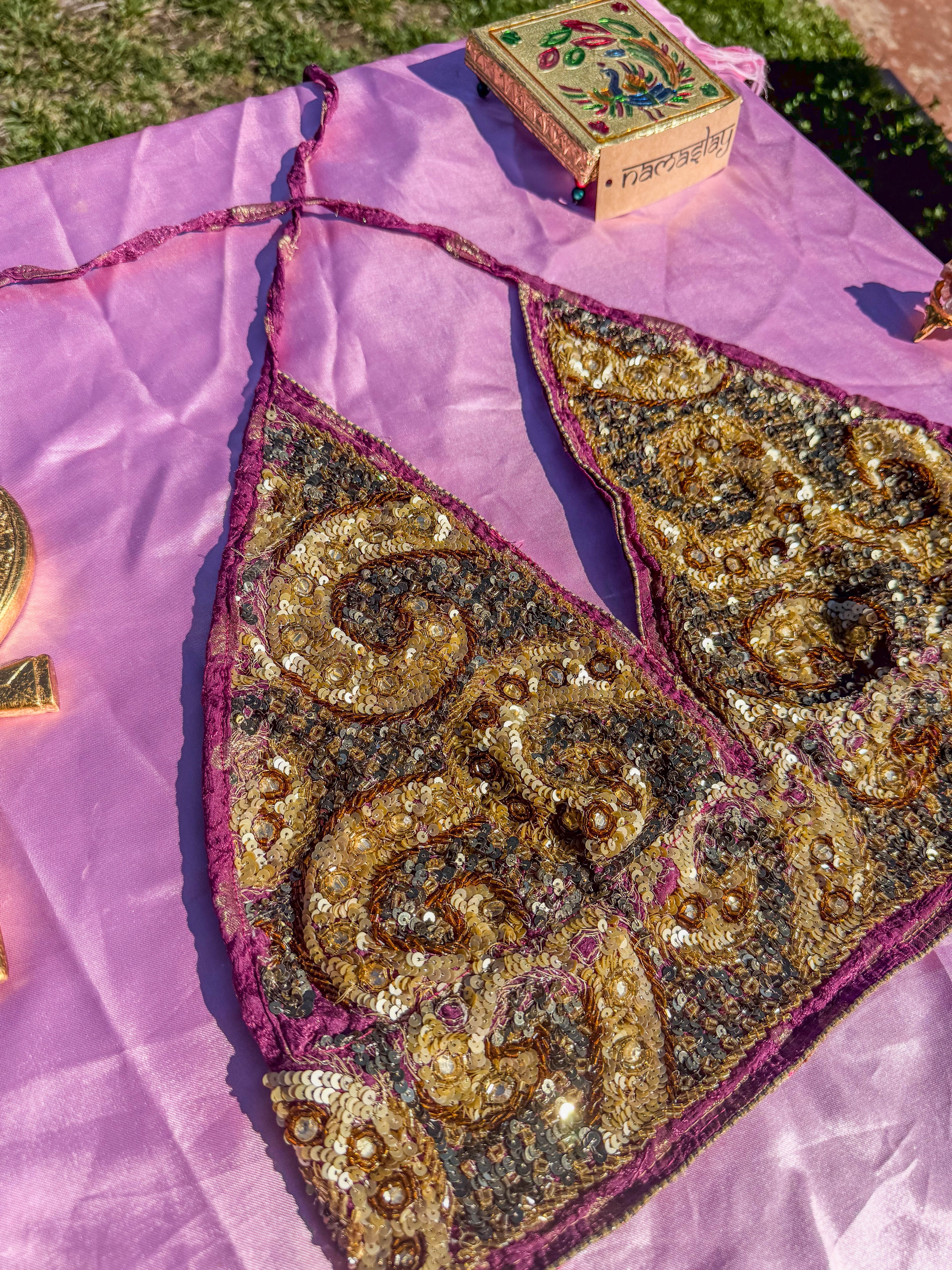Golden Alchemy Halter top