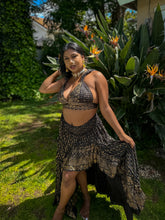 Load image into Gallery viewer, Black Lotus Bollywood Set (PLUS SIZE)
