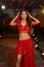 Load image into Gallery viewer, Fire Goddess Bollywood Set
