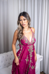 Violet Jewel Magic Dress