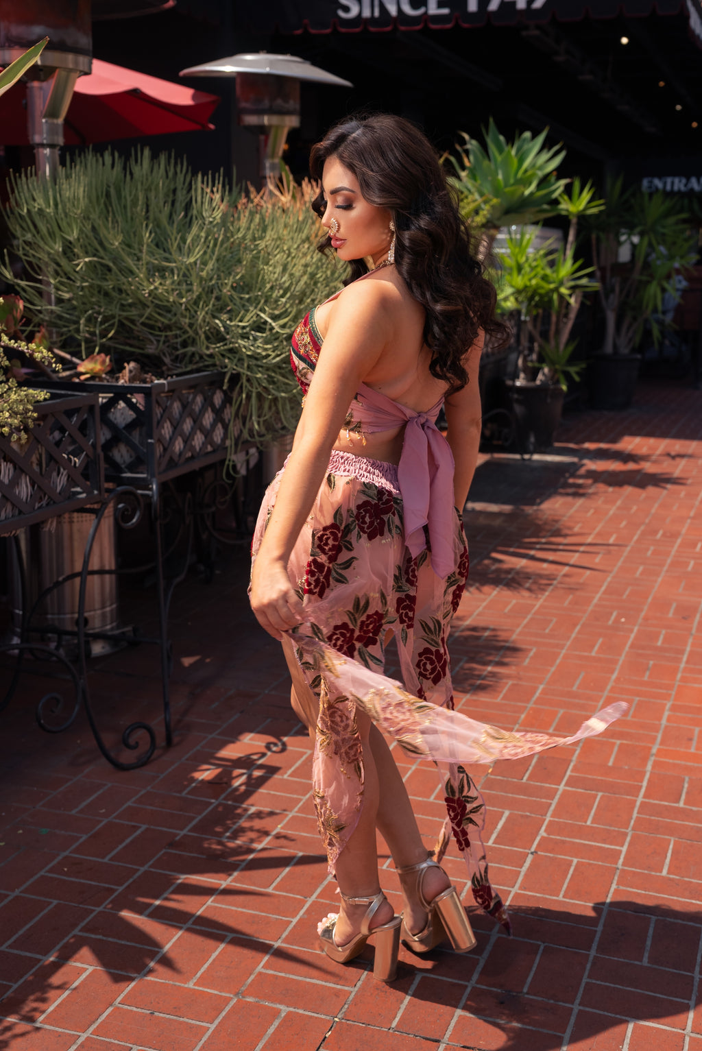 Rose Petals Butterfly Set