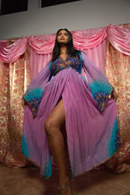 Load image into Gallery viewer, Lavender Dreams Anarkali Kimono Dress
