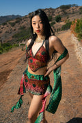 Royal Rose Dream Mini Skirt Set