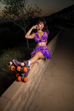 Load image into Gallery viewer, Lilac lover Mini Skirt Set
