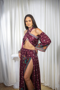 Bohemian Plum Goddess Set