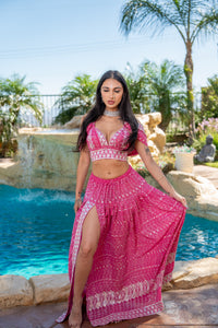 Rose Quartz Goddess Set