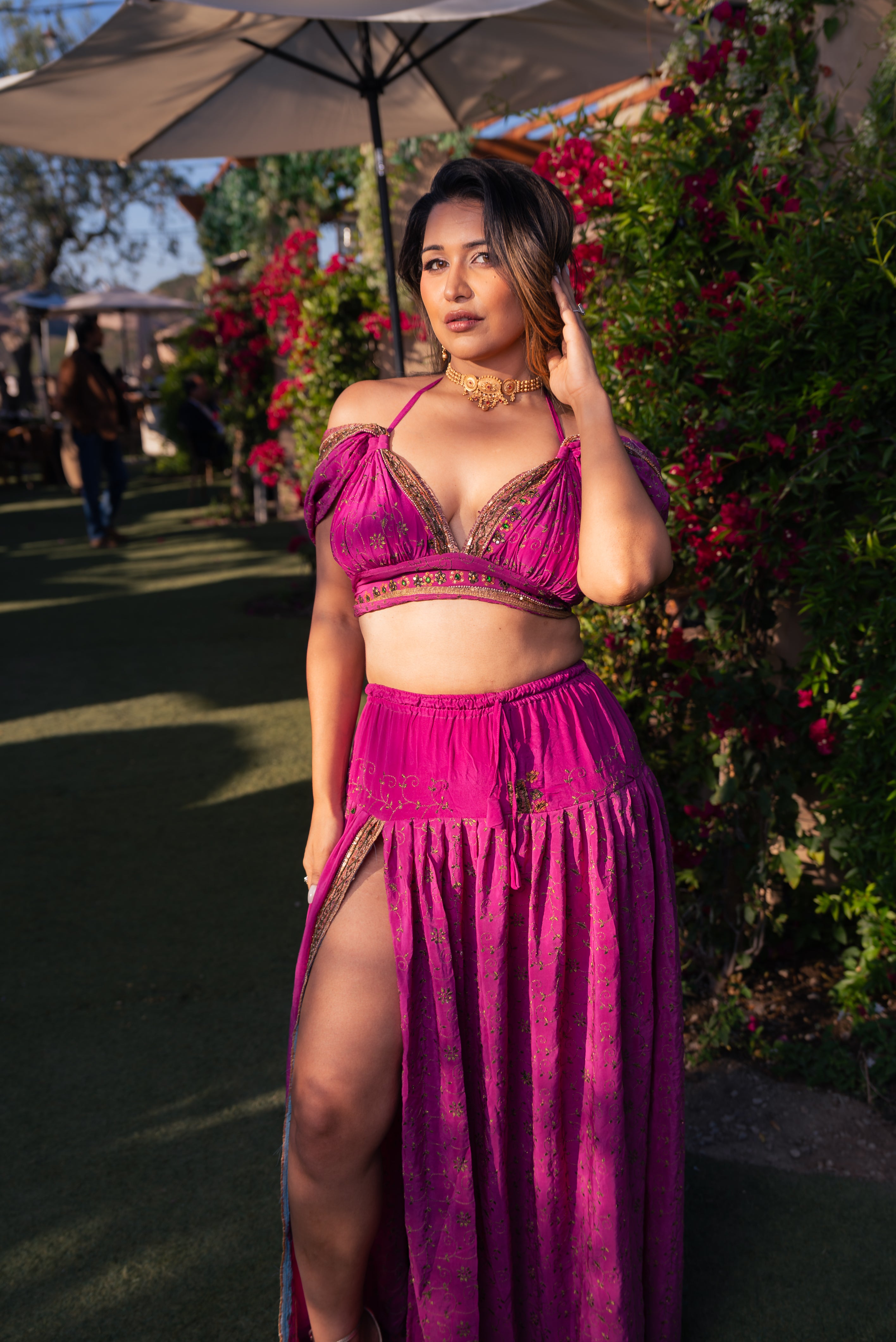 Violet Frequency Goddess Set