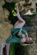 Load image into Gallery viewer, Emerald Enchantment Ruffle Mini Skirt Set
