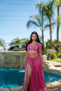 Rose Quartz Goddess Set