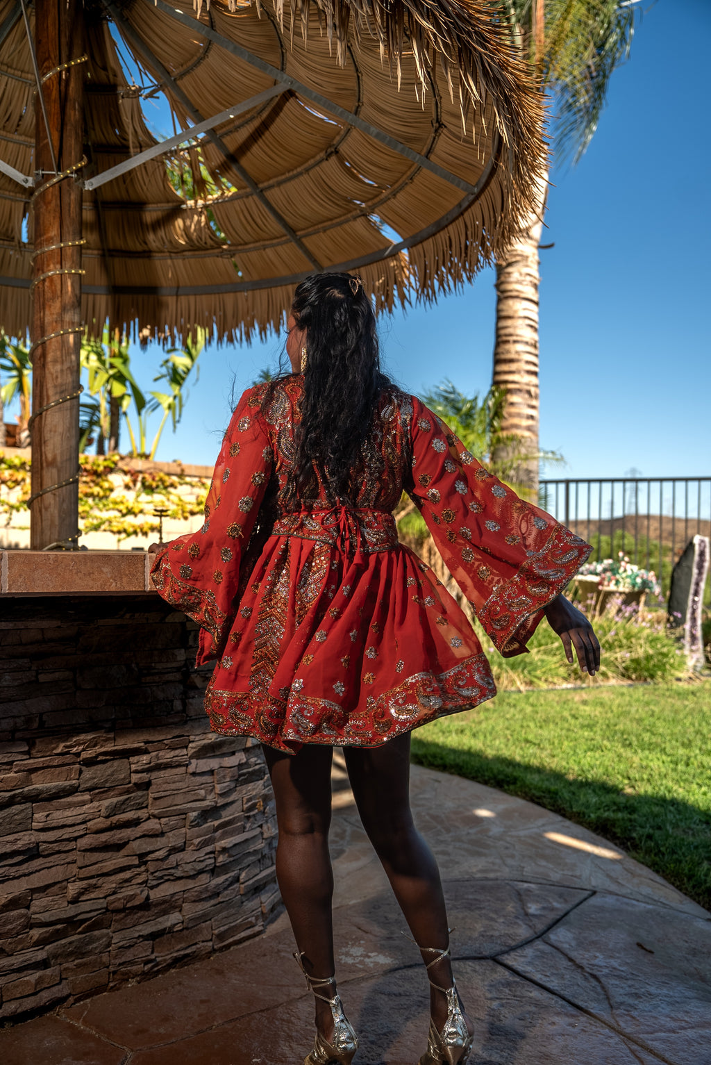 Fire Queen Babydoll Dress