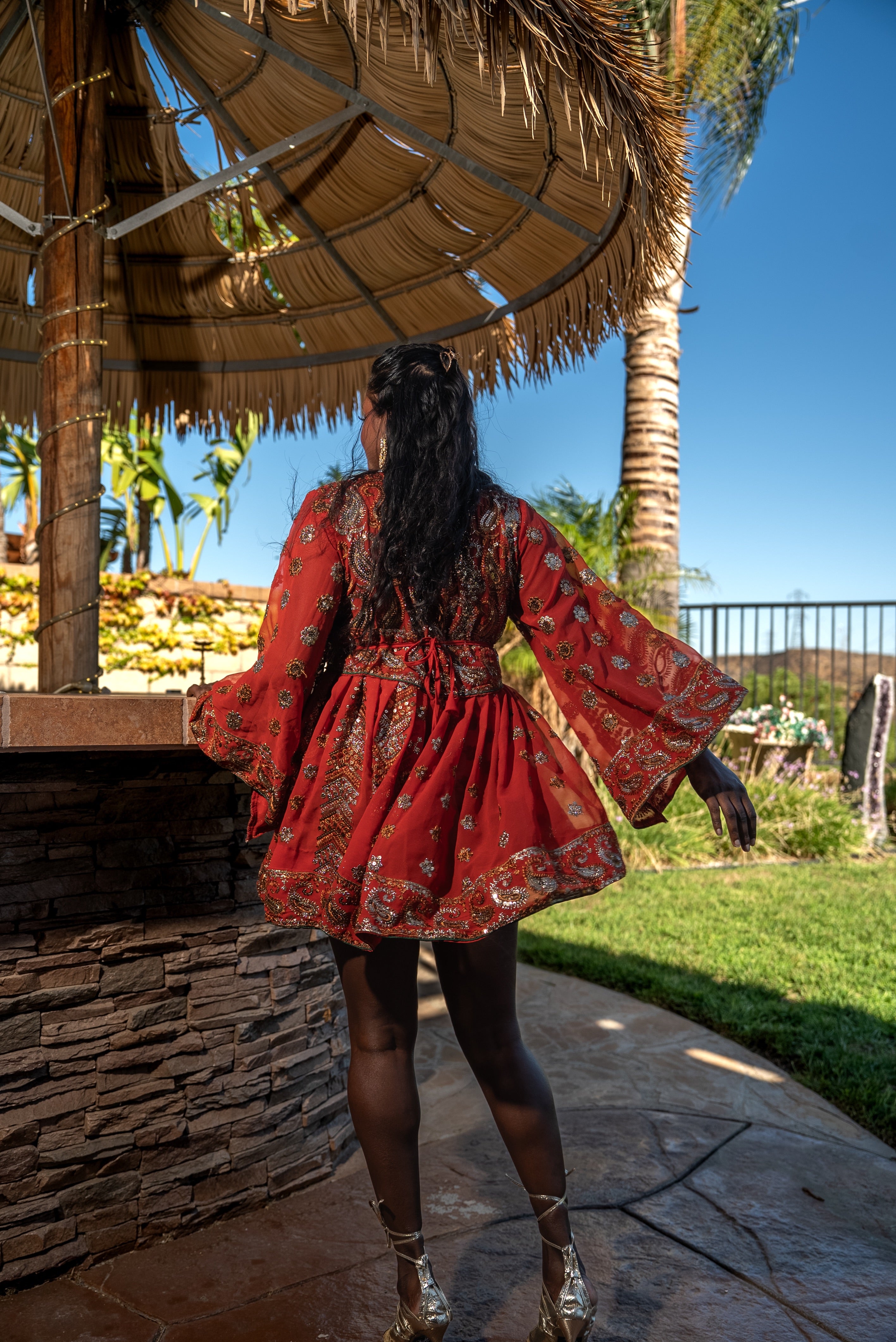 Fire Queen Babydoll Dress