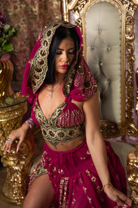 Fuscia Lotus Goddess Set