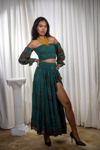 Bohemian Turquoise Bollywood Set