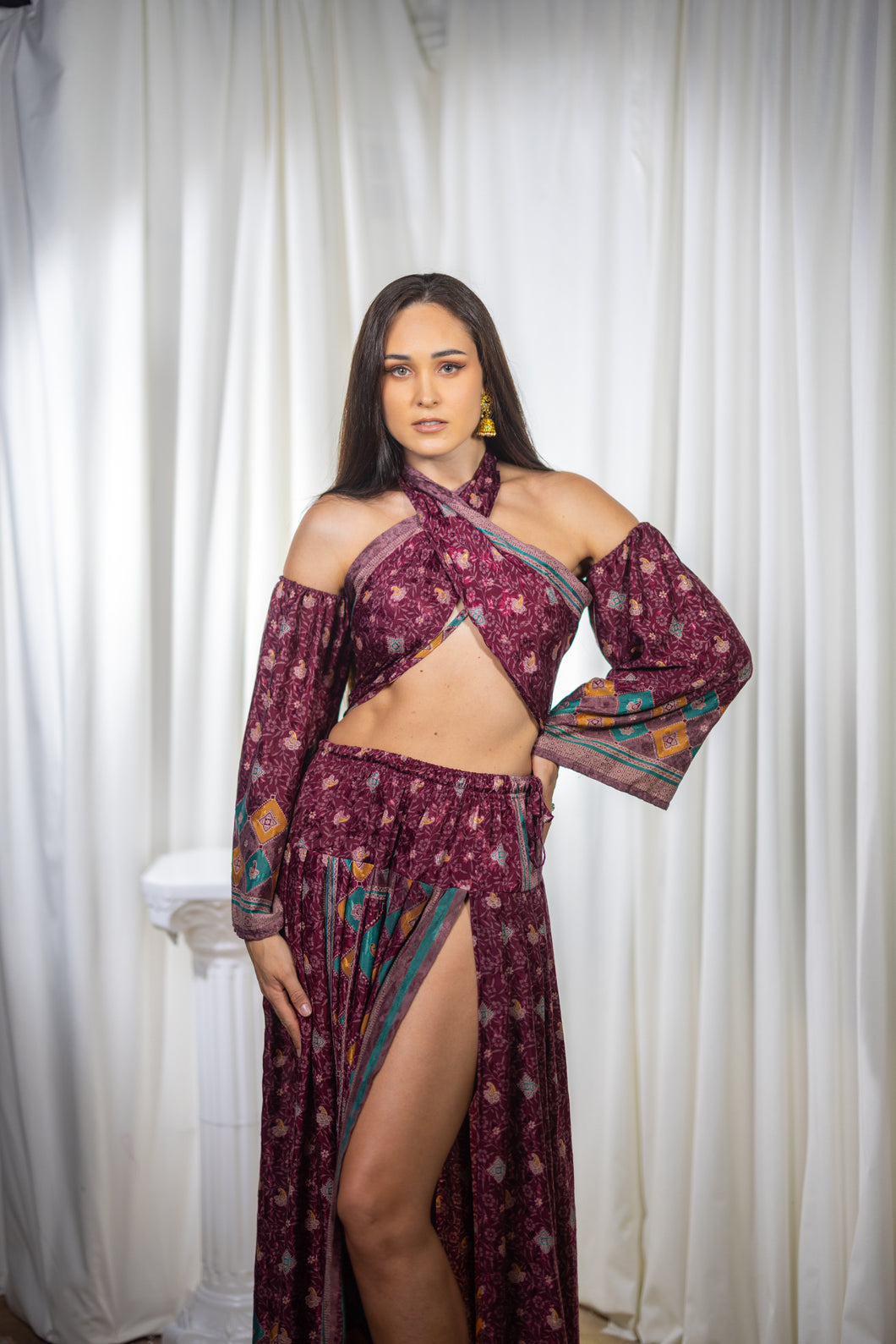 Bohemian Plum Goddess Set