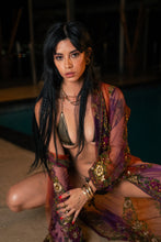 Load image into Gallery viewer, Forbidden Garden Hoodie Kimono
