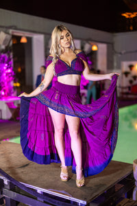 Purple Moonlight Bollywood Set