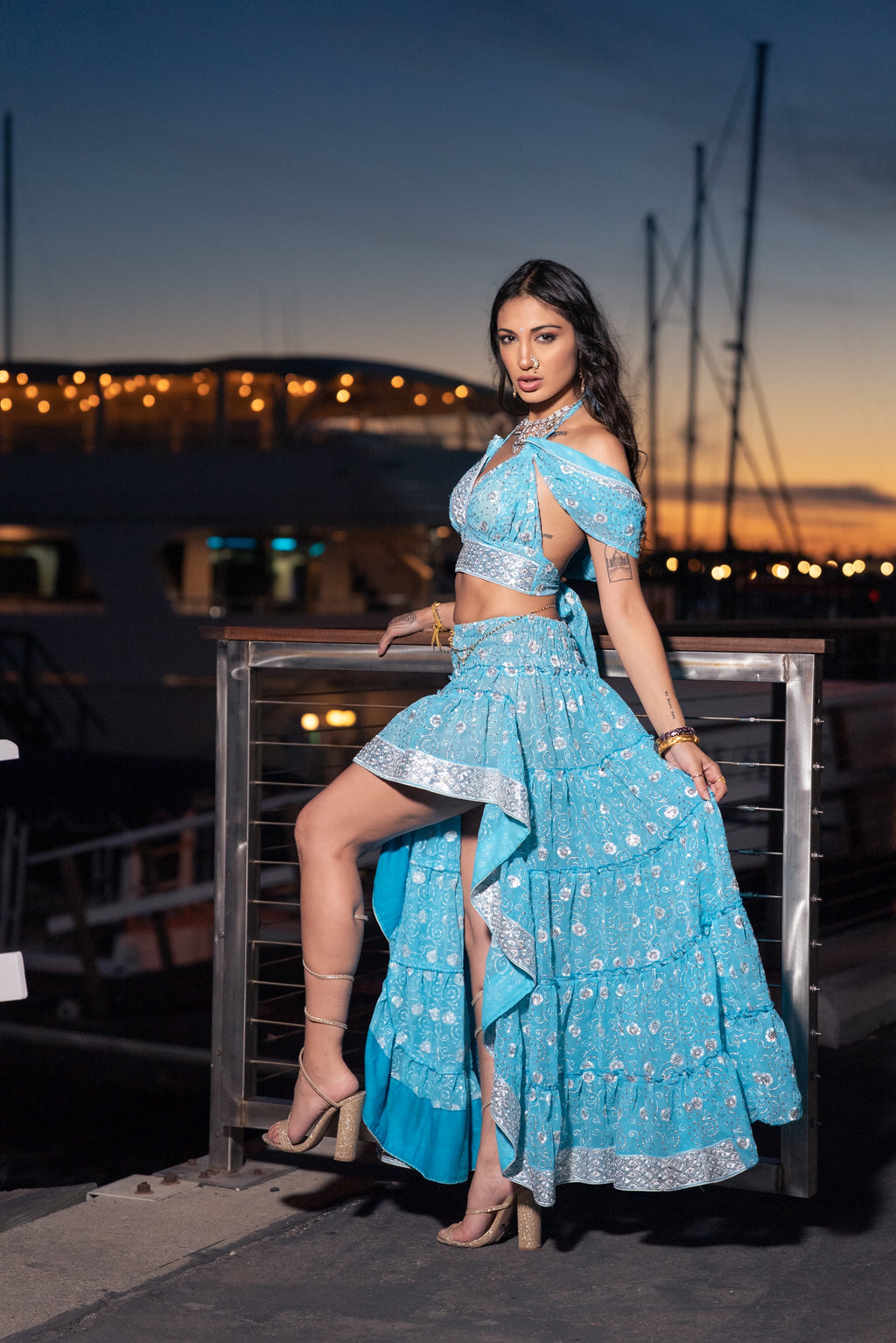 Queen of Diamonds Bollywood Set
