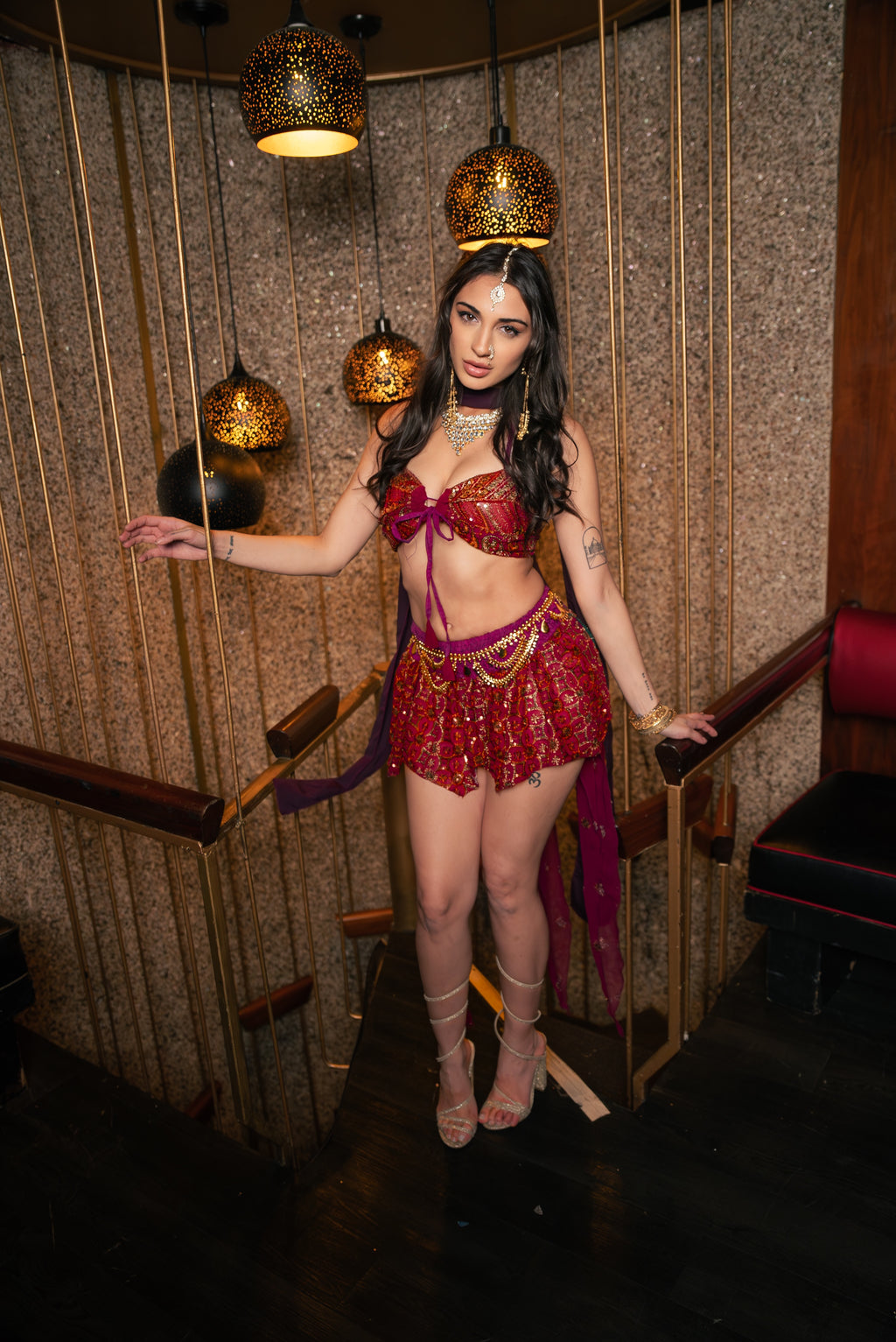 Magenta Royal Butterfly Set