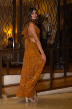 Load image into Gallery viewer, Gold Lotus Bollywood Set
