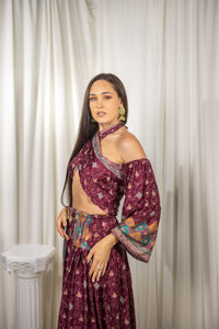 Bohemian Plum Goddess Set