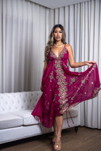 Load image into Gallery viewer, Violet Jewel Magic Dress
