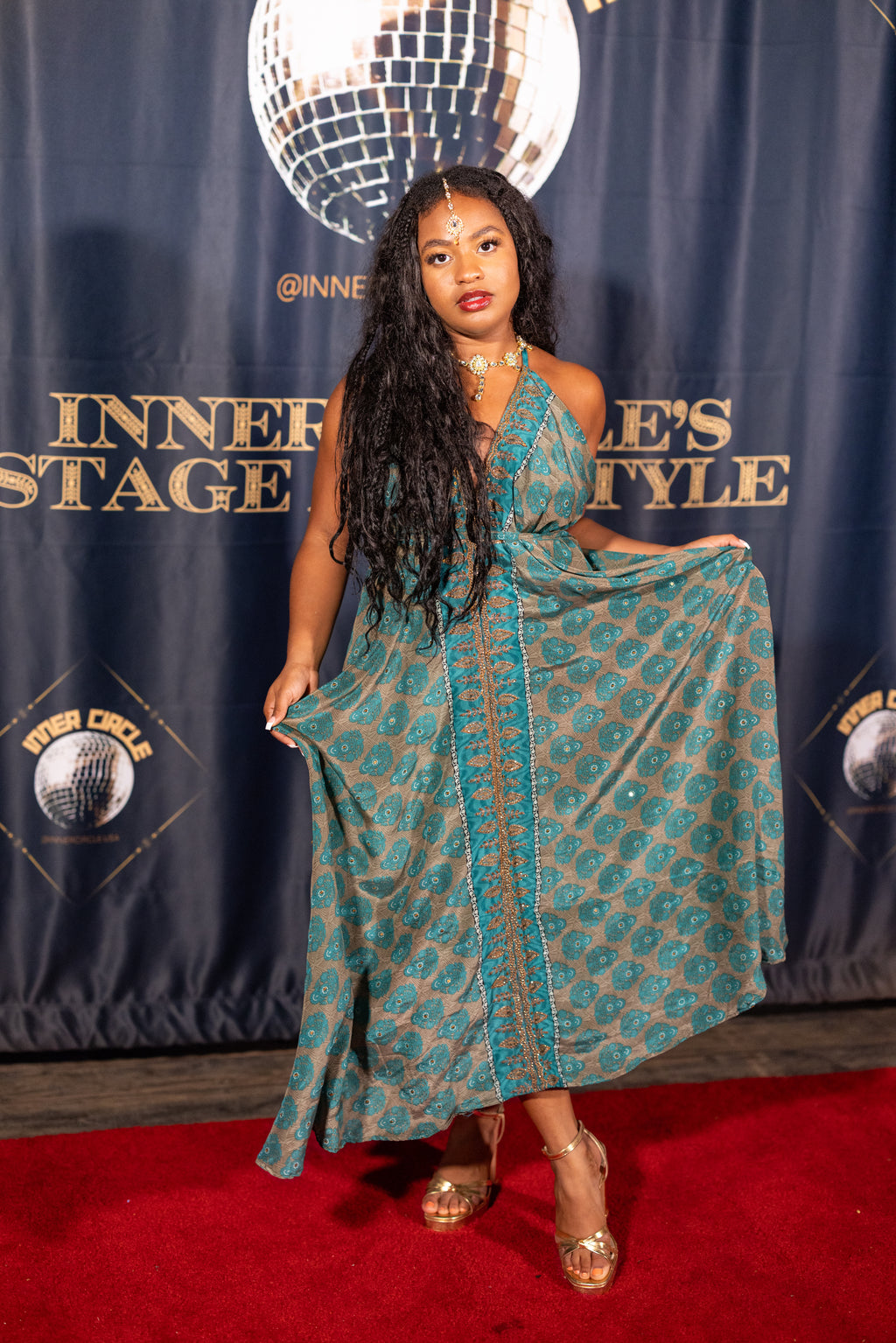Bohemian Turquoise Magic Dress